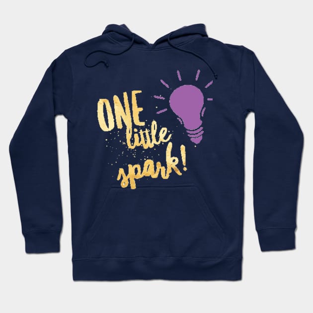 One Little Spark - Figment Hoodie by Bellestees